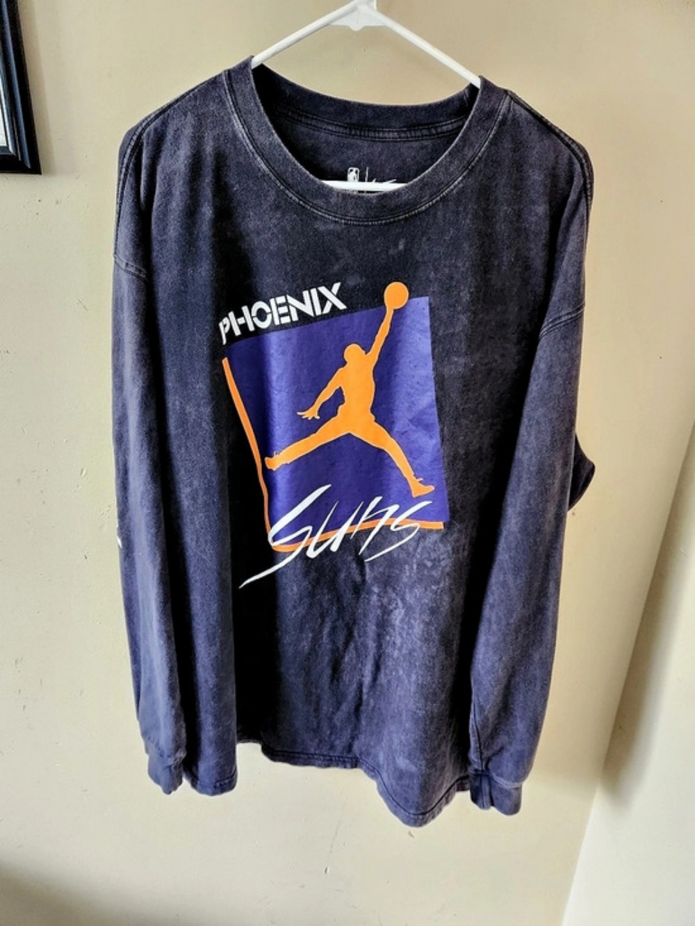 Nike The Nike Phoenix Suns Graphic Tee Black & Purple Size XL